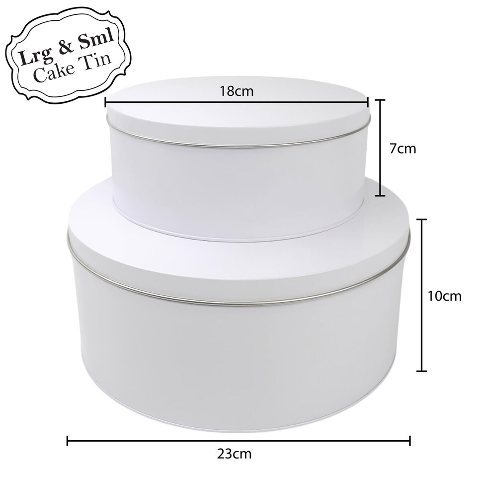 image 1 of Rococo Bakes Round Cake Tin Set