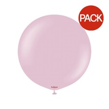 Kalisan Latex Retro Balloons (Pack of 2) - Dusty Rose - One Size