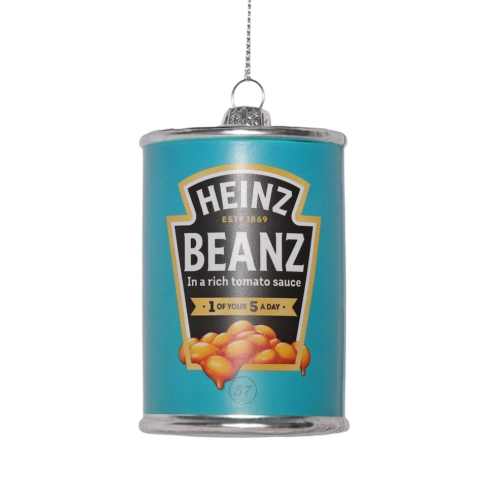 image 1 of Heinz Beanz Glass Decoration