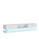 image 7 of TV Unit TV Stand Media Cabinet Sideboard Grey High Gloss Doors LED 180cm
