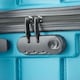 image 2 of VonHaus 3pc Teal Luggage Set, 360° Silent Spinner Wheels Blue