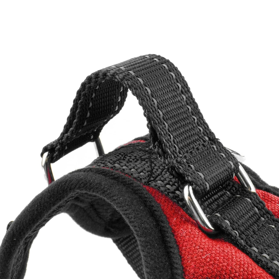 image 1 of KCT Extra Small Red Padded Dog Harness Red | XS