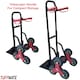image 7 of TUFFMATE 150kg Folding Stair Climber Sack Truck - Tri-Wheel Heavy Duty Trolley & Telescopic Handle