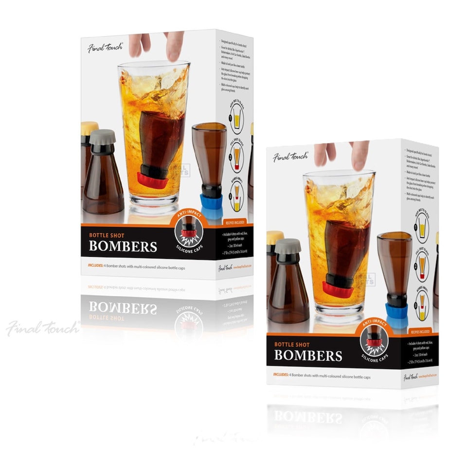 image 1 of Set of 8 Original Products Final Touch Drink Bomb Shot Glass