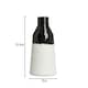 image 4 of BHS Bottle Shape Ceramic Vase, Black