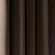 image 5 of OHS Essentials Eyelet Blackout Thermal Curtain Pair - 66x54 inch | Brown