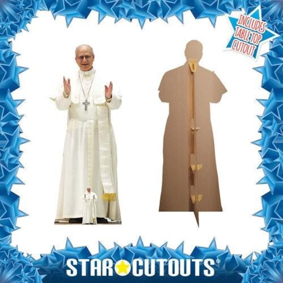image 1 of Pope Leo XIV Lifesize Cardboard Cutout 176cm