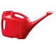 image 2 of 1 x Red 6L Lightweight Watering Can With Handle & Sprinkler Head Suitable For Watering Plants, Tubs, Pots & Hanging Baskets