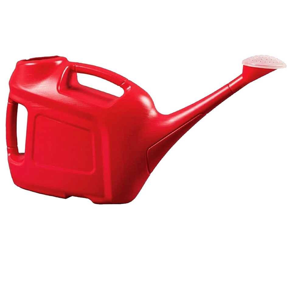 image 1 of 1 x Red 6L Lightweight Watering Can With Handle & Sprinkler Head Suitable For Watering Plants, Tubs, Pots & Hanging Baskets