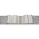 image 4 of FURNISHED Blackout Roller Blinds with Diamante Trim and Bow Cut to Size | White | White | (W) 180cm x (L) 165cm