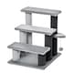 image 1 of PawHut Pet Stairs with 3-step Stair, Scratching Posts, Platforms, Toy Ball