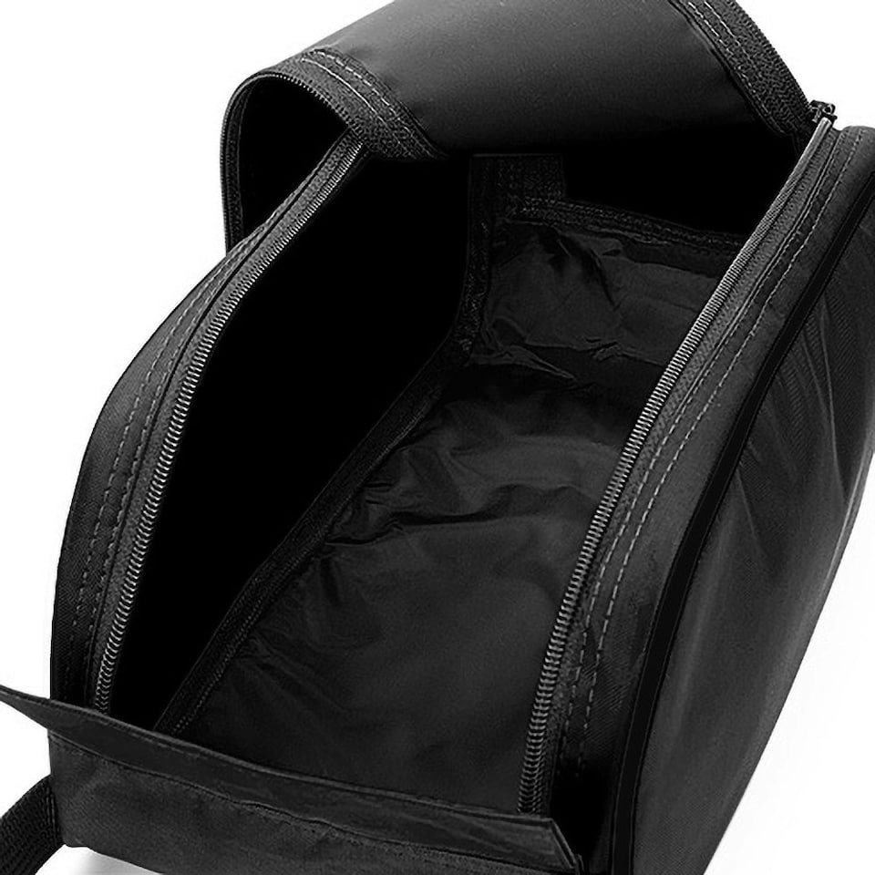 image 1 of Quadra Teamwear Shoe Bag - 9 Litres (Pack of 2) - Black - One Size Black | One Size