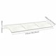 image 3 of Living and Home Window Door Awning Canopy with Brackets - L270*W100*H28 White