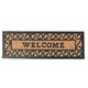 image 1 of Homescapes Welcome Rubber and Coir Doormat