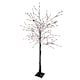 image 1 of 180cm 6ft Christmas Lit Black Twig Tree Red Berry 600 Warm White LED