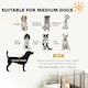 image 6 of PawHut Eight-Panel Dog Playpen with Door, for Indoor, Outdoor, 80cm Tall 
