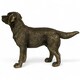image 6 of Labrador Dog figurine, Leonardo Reflections Bronzed, gift boxed