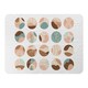 image 1 of Round texture and floral icons in pastel colours (Blanket)