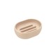 image 1 of Cosmic Counter Sand Soap Dish with Durable Resin for Bathroom, Beige