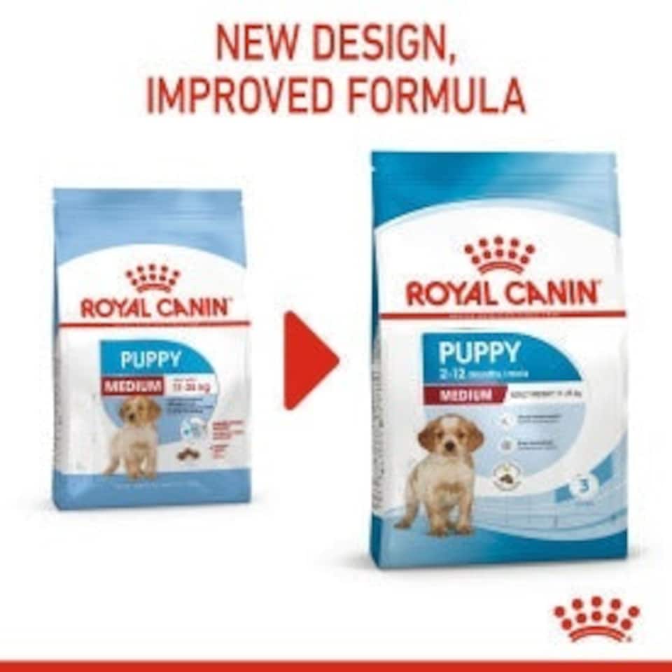 image 1 of Royal Canin Medium Dry Puppy Food 3kg