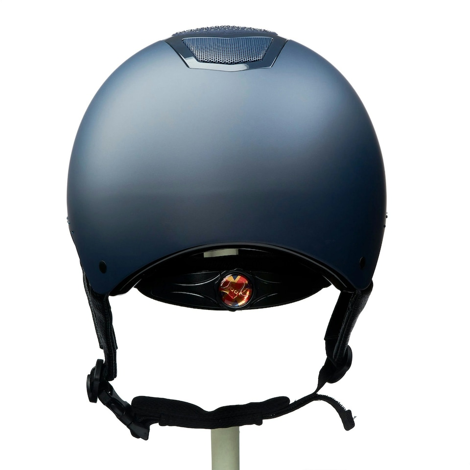 image 1 of Karben Unisex Adult Stella Fixed Peak Riding Hat - Navy - 56mm - 58mm Blue | 56mm - 58mm