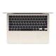 image 3 of Apple MacBook Air 13-Inch M4 chip with 10-core CPU and 10-core GPU 24GB 512GB SSD - Starlight