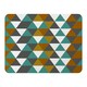 image 1 of Autumn Geometric Triangles Blanket | Multi