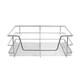 image 3 of 3 x KuKoo Kitchen Pull Out Storage Baskets – 500mm Wide Cabinet | Silver