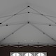 image 8 of Outsunny 3 x 6m Pop Up Gazebo Height Adjustable Party Tent w/ Storage Bag Brown