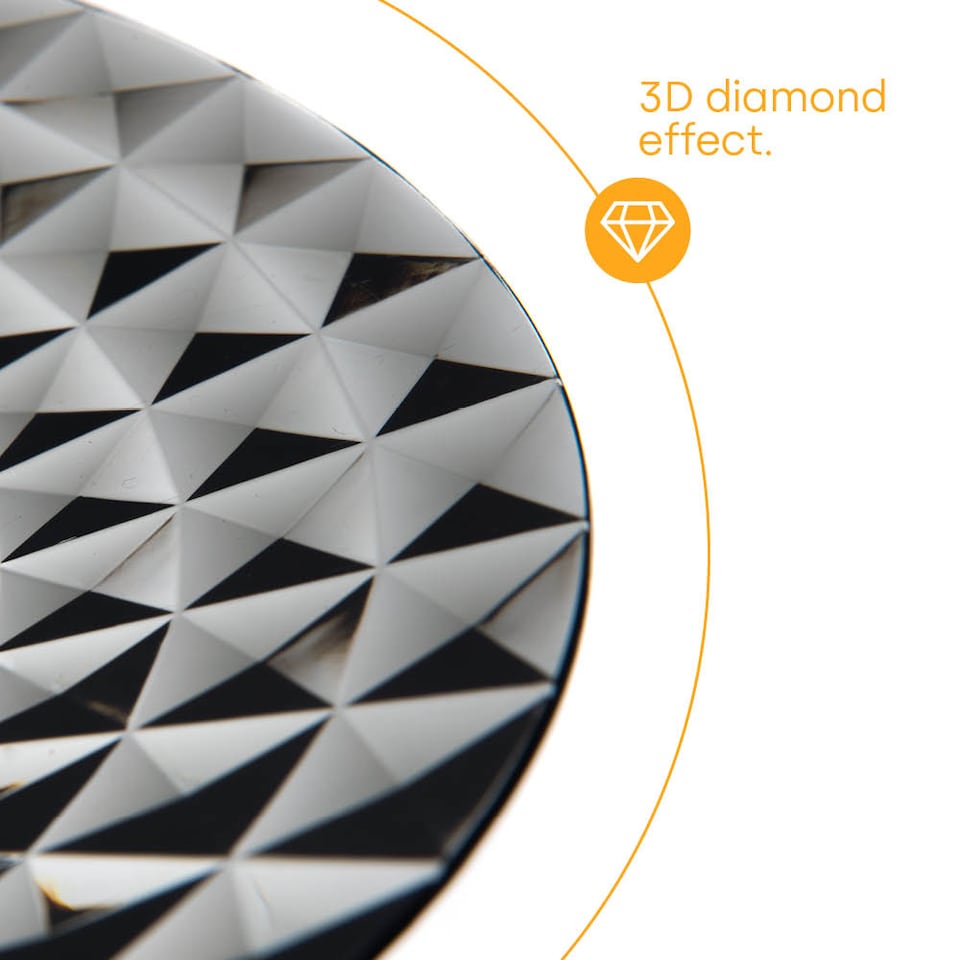 image 1 of Prism Outdoor Dinner Plates Set of 4 Smoke Grey