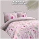 image 7 of VELVETIO Samantha Complete Duvet Cover Set with Fitted Sheet Breathable Bedding Quilt