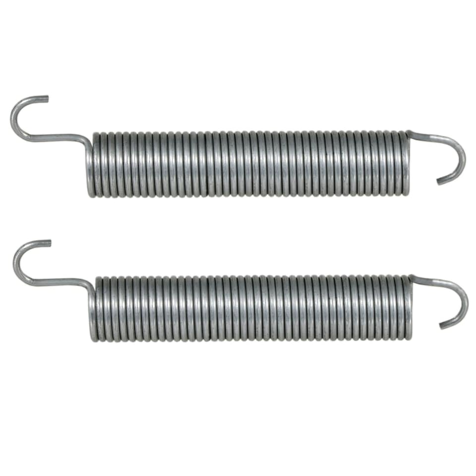 image 1 of SPARES2GO Door Spring Hinge Tension Support for Beko Dishwasher (2 x Springs, 120mm)
