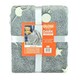 image 3 of RJM Planets Print Glow In The Dark Blanket - Grey - One Size