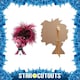 image 2 of Poppy Punk Trolls World Tour Star Mini Cardboard Cutout 94cm
