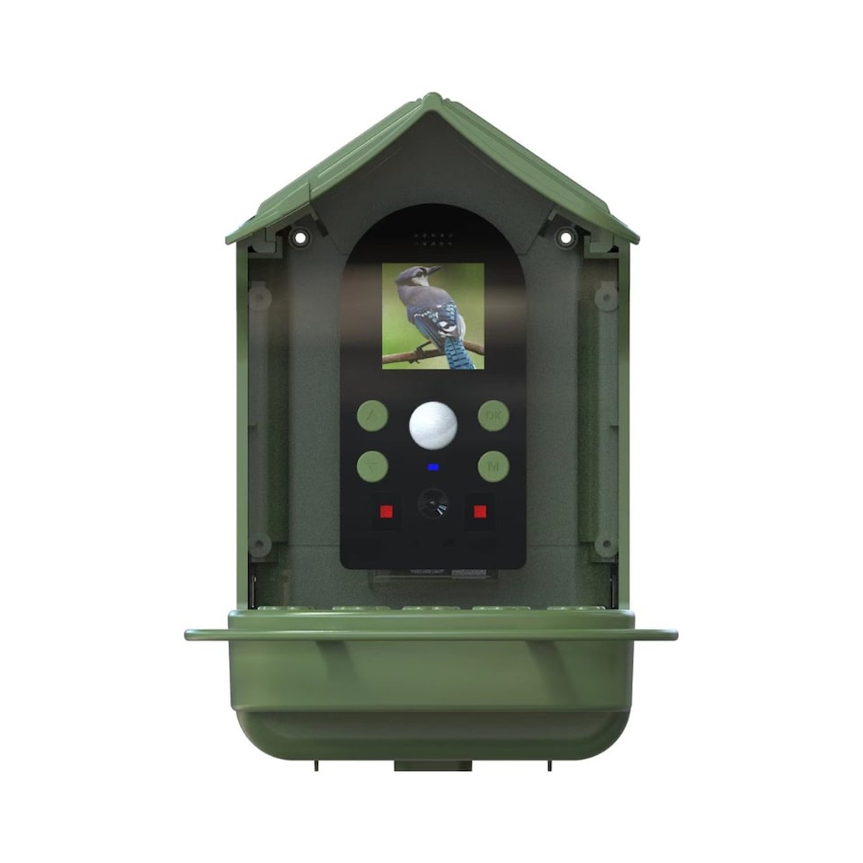 image 1 of Denver Birdfeeder Cam Full HD Night and Day Solar Powered Bird Camera