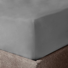 Velosso Microfibre Easy Care Fitted Sheet Grey | Grey | Single