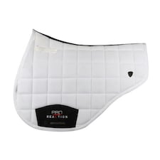 HySPEED Pro Reaction Mesh 3D Horse Saddlepad - White - Full