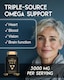 image 2 of SuperSelf Omega 3-6-9 Capsules 3000mg 90 Softgels