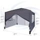 image 7 of MCC Direct Gazebo 3x3 Pop up Garden Outdoor Tent Patio Canopy Marquee with Sides