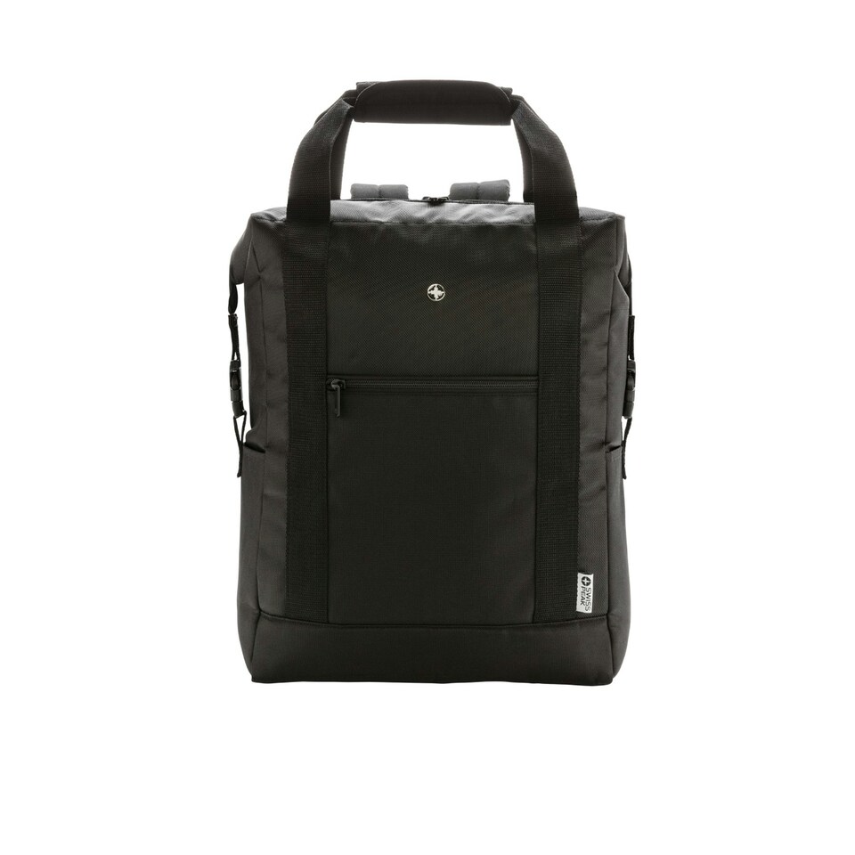 image 1 of Swiss Peak 22L Cooler Bag - Black - 48.5cm x 31.5cm x 15cm Black