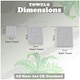 image 6 of VELVETIO 8 Piece Towel Bale Set Jacquard Greek Key Pattern - 100% Cotton, 450 GSM Grey