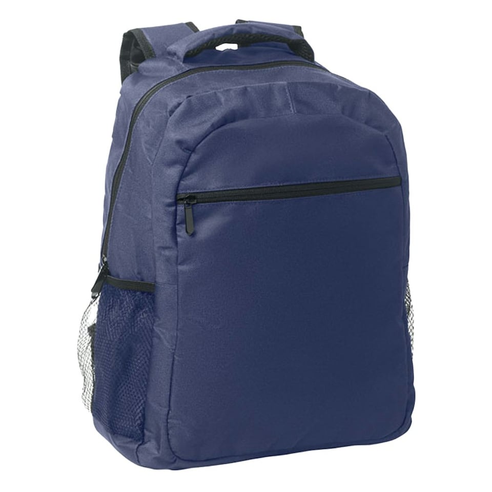 image 1 of MidOcean Puter / Topper Plain RPET Laptop Backpack - Blue - One Size Blue