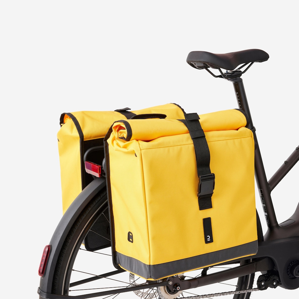 image 1 of Decathlon 20 L Bike Double Pannier Bag 500