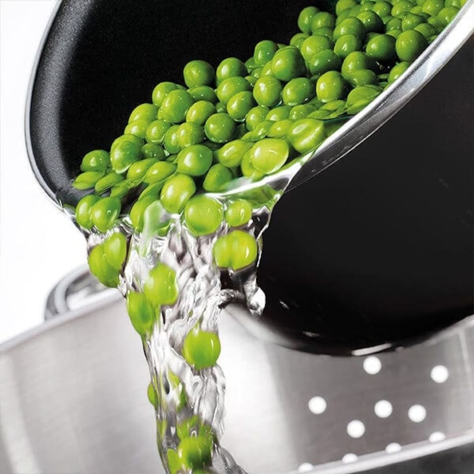 image 1 of Judge Induction Black 20cm Saucepan