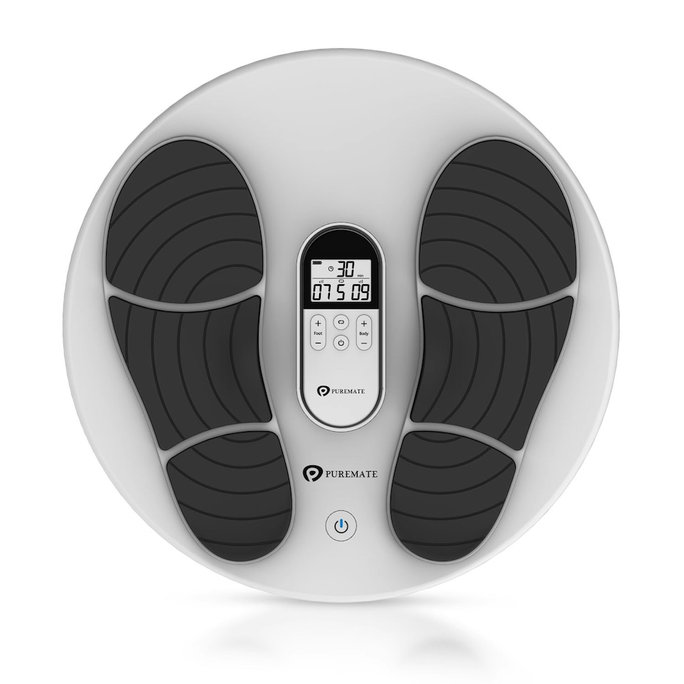 image 1 of Foot Massager with 99 Intensity Levels & 50 Modes, EMS & TENS Medically Certified