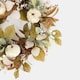 image 4 of OHS Autumnal Pumpkin Velvet Artificial Faux Home Door Wall Decor Wreath