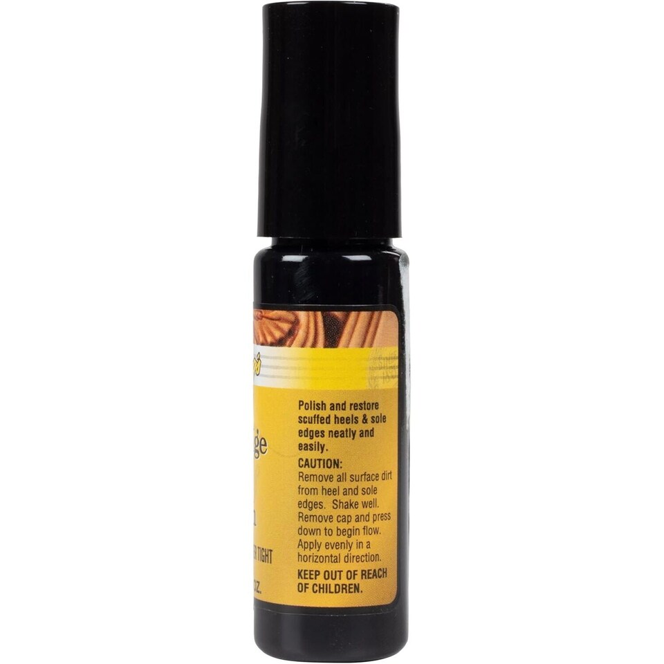 image 1 of Fiebing's Sole and Heel Edge Polish - Professional Touch-Up for Shoes 0.6oz | Black | Black