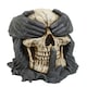 image 1 of Spiral Direct See Hear Speak No Evil Skull Ornament - Black/White - One Size