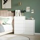 image 4 of HOMCOM 4 Drawer Cabinet Storage Cupboard Sideboard Organiser