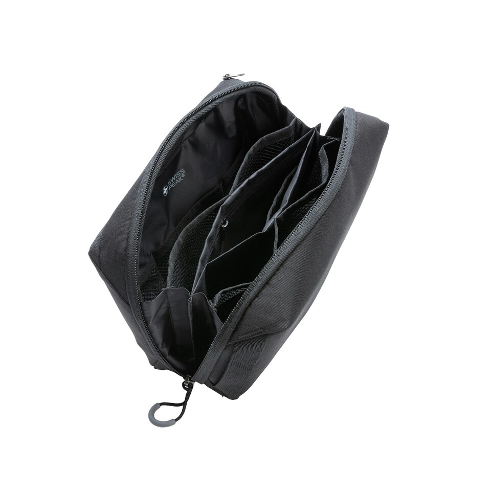 image 1 of Swiss Peak Aware 3.5L Electronics Storage Bag - Black - 14cm x 22cm x 11.5cm | Black | 14cm x 22cm x 11.5cm